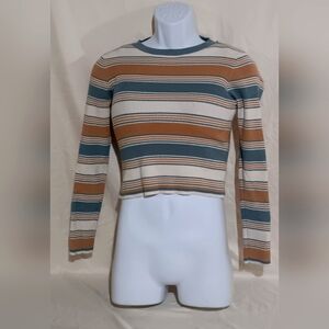 Long sleeve strip shirt